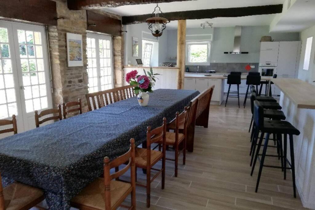 Gite De Charme 14 Personnes Labellise Clevacances 3 Etoiles Sainte-Seve Buitenkant foto